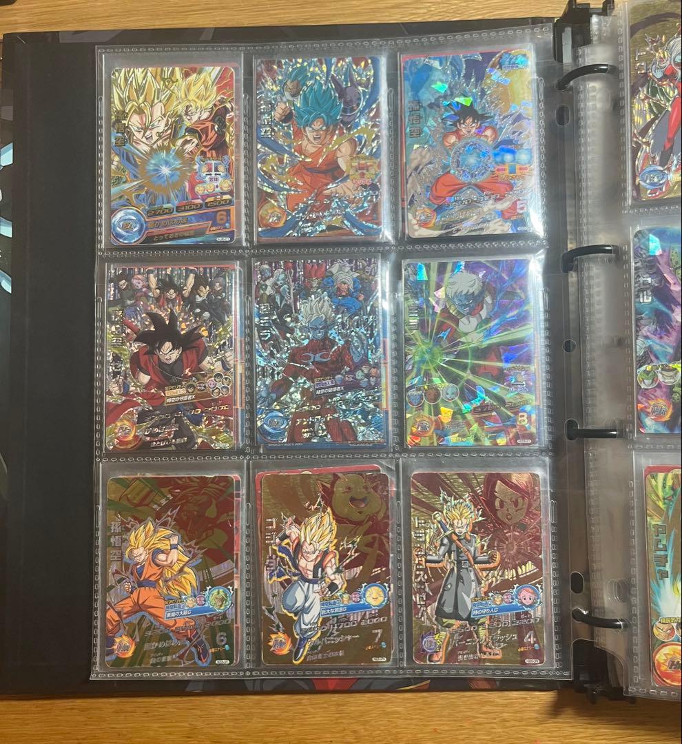 ドラゴンボールヒーローズ ファイル3つセットプロモカード20枚以上