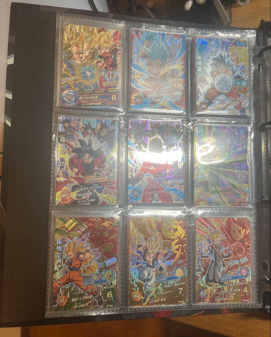 ドラゴンボールヒーローズ ファイル3つセットプロモカード20枚以上