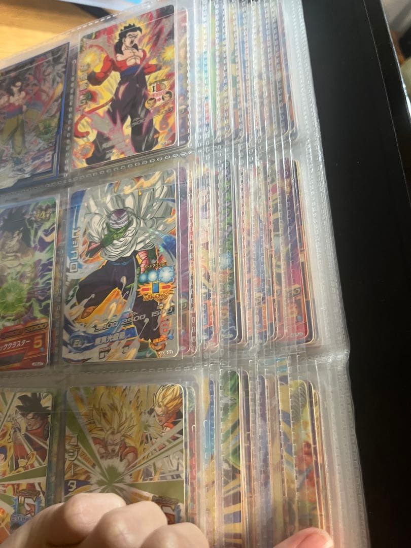 ドラゴンボールヒーローズ ファイル3つセットプロモカード20枚以上