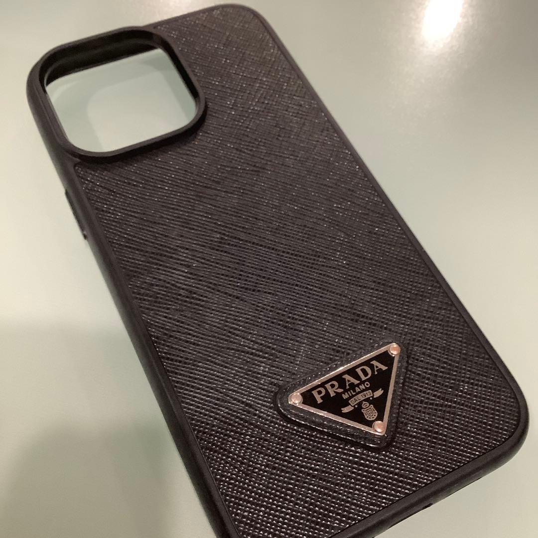 PRADA ブラック iPhone14 pro max用ケース