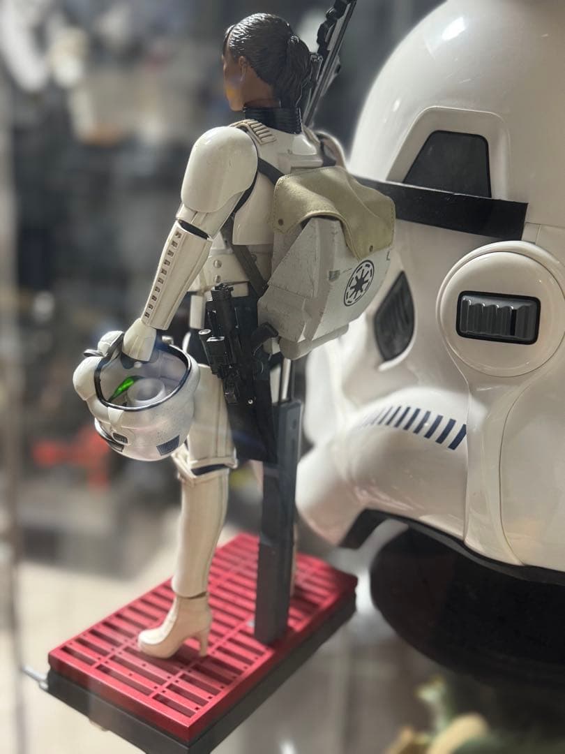 1/6 カスタム 女性　ストームトルーパー ホットトイズ シェバ・アローマヘッド