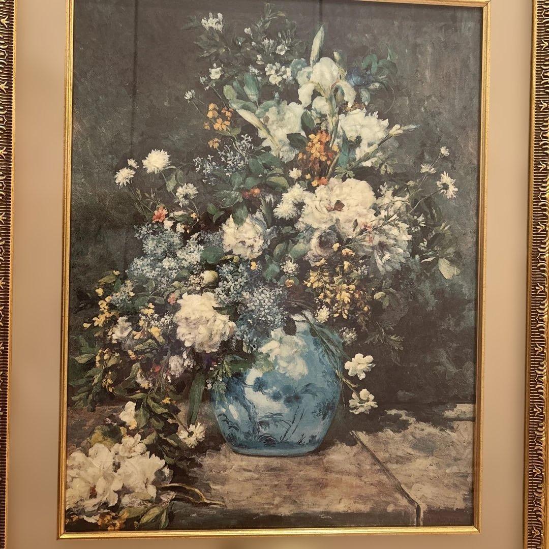 春の花 オーギュスト・ルノワール 絵画