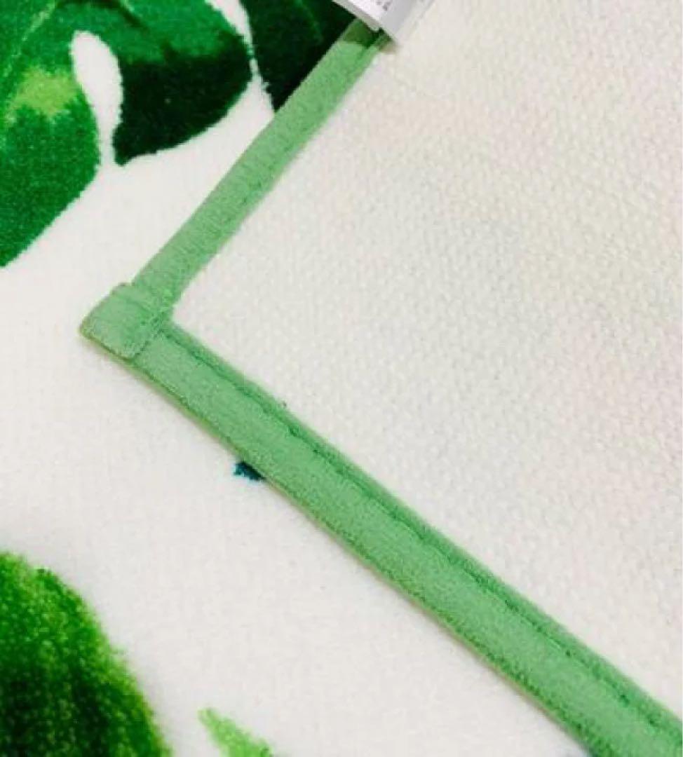 ボタニカル柄トイレセット 兼用フタカバー ４点セット 普通 洗浄 スリッパ