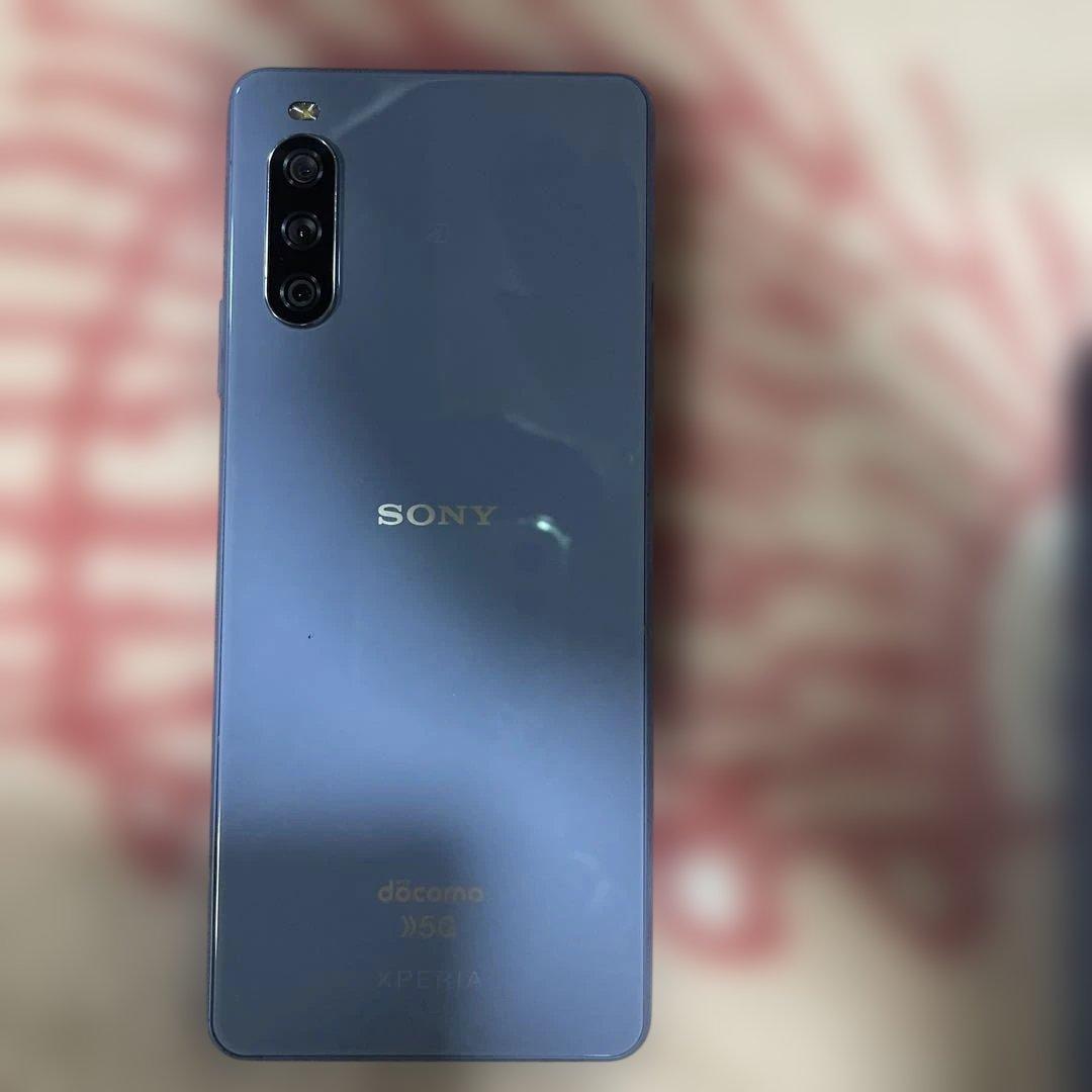 SONY SO-52B 青色 スマートフォン 本体