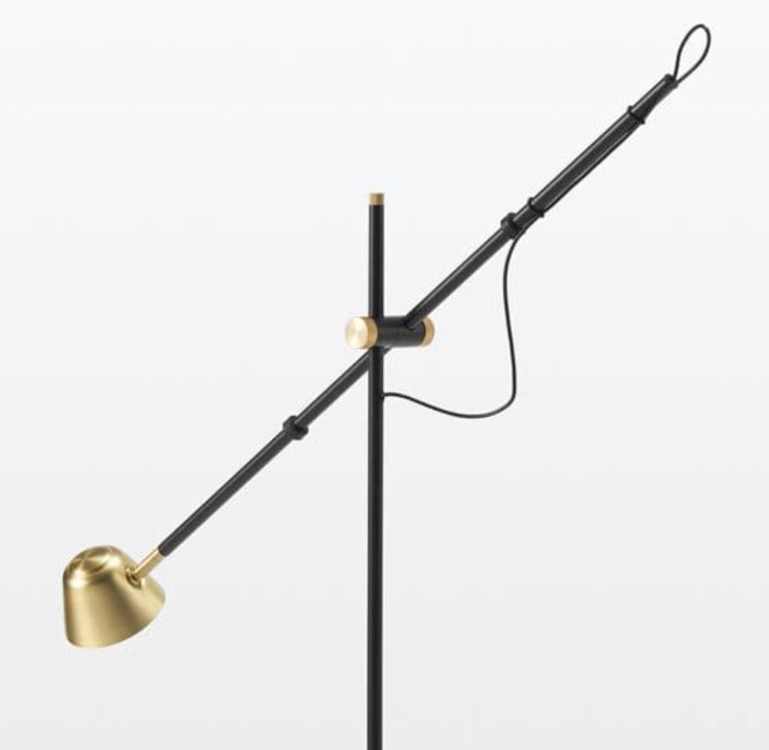 イデー IDEE CAMPANA FLOOR ARM LAMP Brass