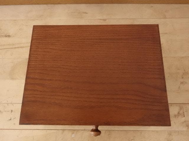 北海道手作り家具　ナラ（楢）材　 Ａ４小引出２Ｆ　勇峰工芸（新）