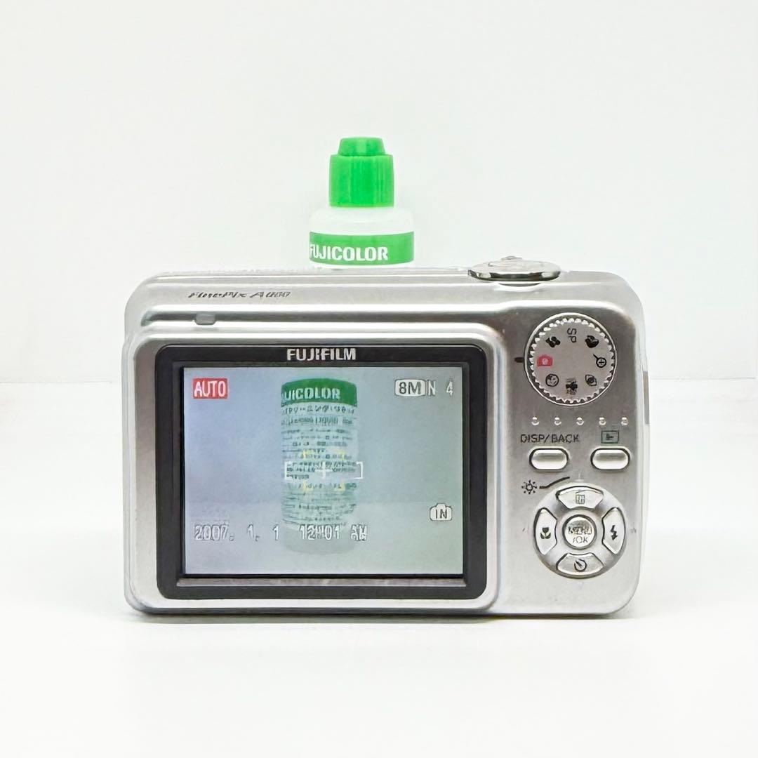 完動品★FUJIFILM Finepix A800 デジタルカメラ 動作確認済み