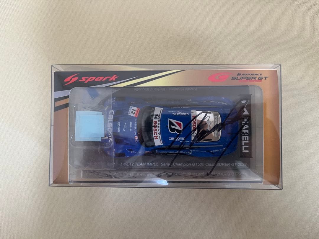 カルソニックインパルZ ミニカー 2022年チャンピオ仕様　ドライバーサイン入り