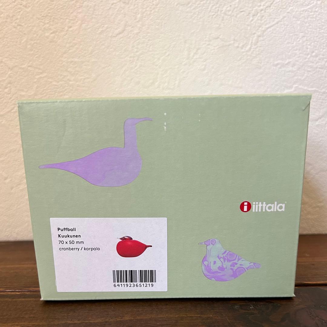 イッタラ　オイバ・トイッカ パフボール　クラン ベリー　ガラスの鳥　2010年