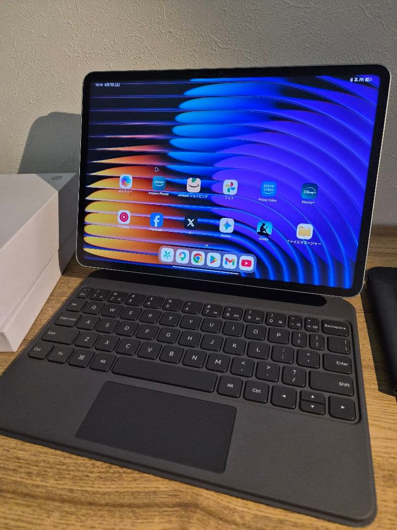Xiaomi Pad 7 8G/256GB/キーボードカバー＆純正カバーセット