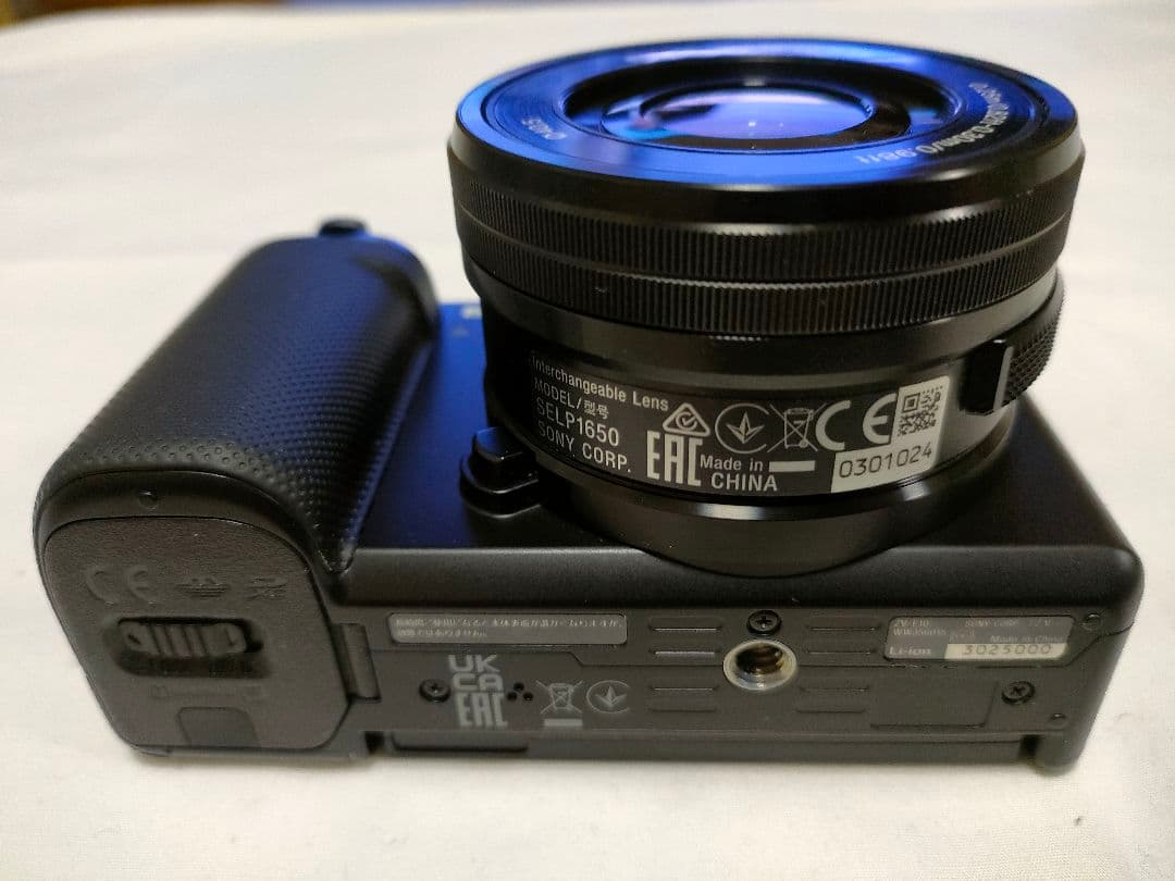 SONY ZV-E10L(SDカード,追加バッテリー付属)