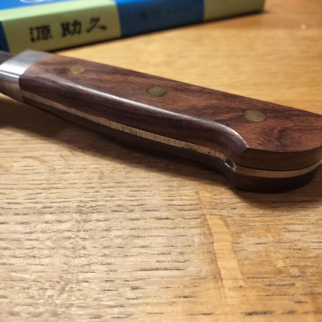 源助久　牛刀ツバ付　330mm