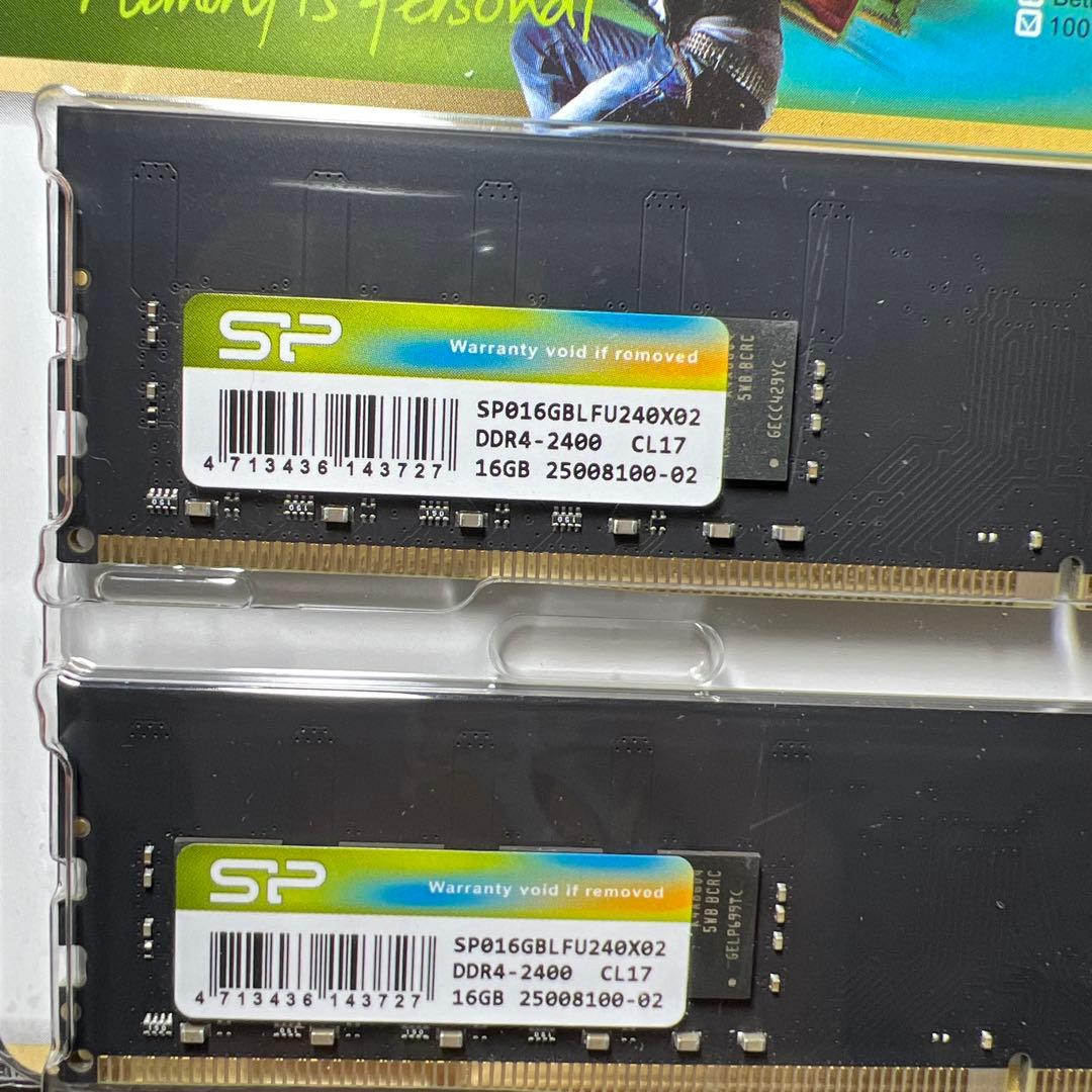 シリコンパワー SP Silicon PowerデスクトップPC用メモリ