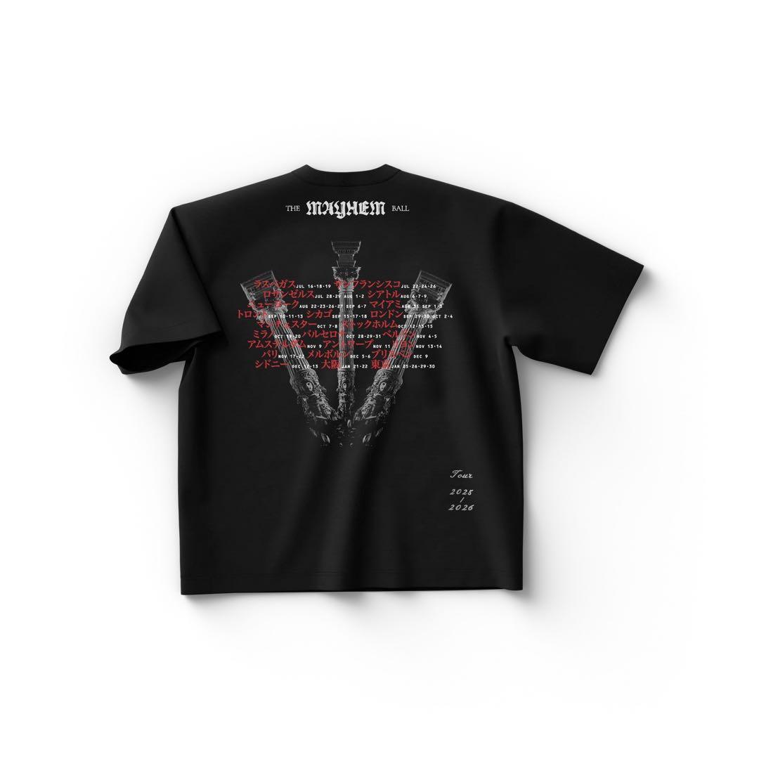 Lady Gaga JAPAN DATE BACK Tシャツ XLサイズ