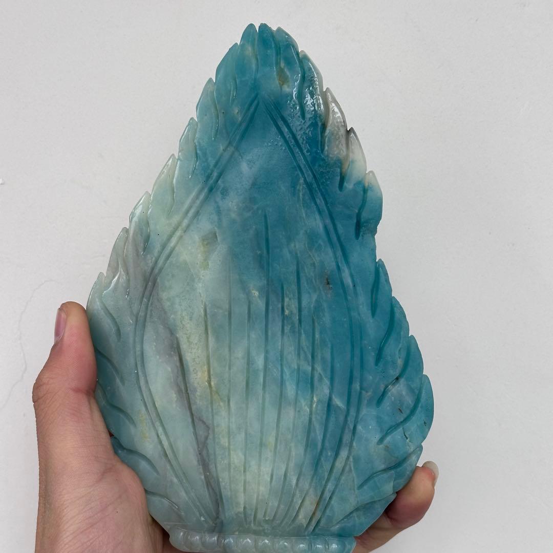 天然石ピスタチオカルサイトのガネーシャ　ご購入前に在庫確認必要G.905