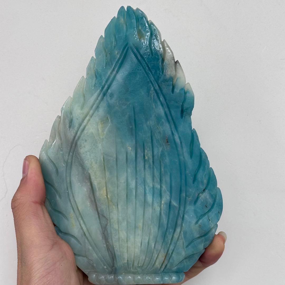 天然石ピスタチオカルサイトのガネーシャ　ご購入前に在庫確認必要G.905