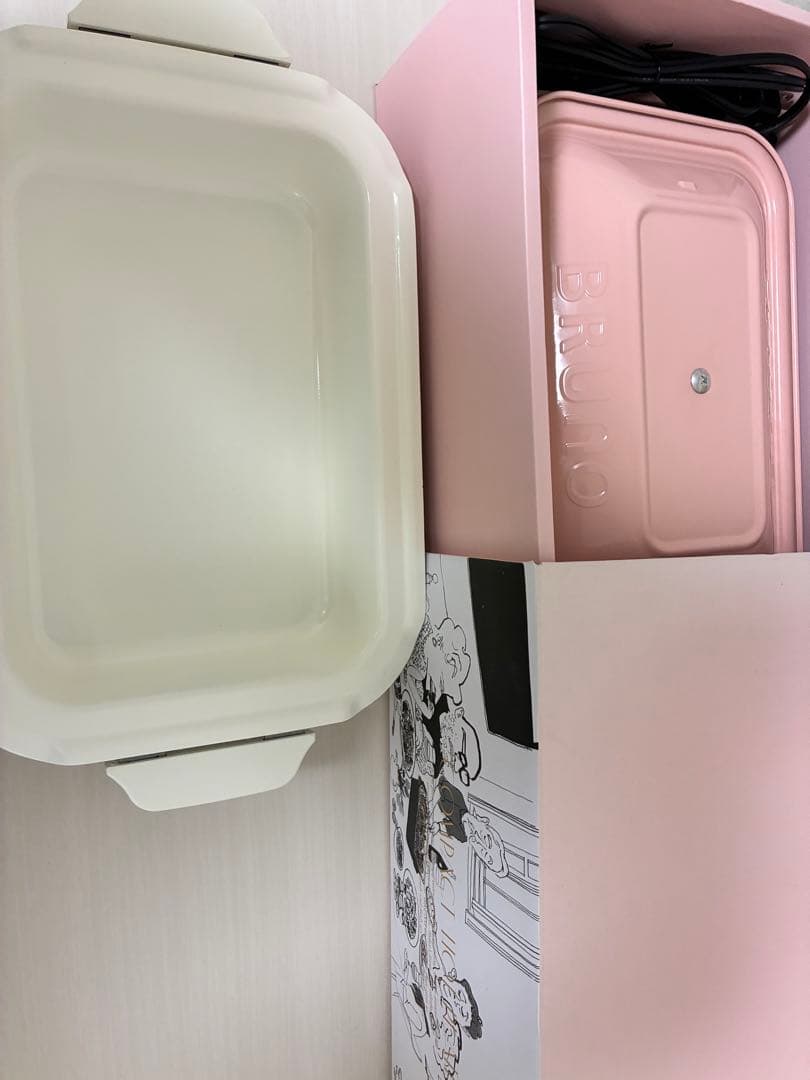 Bruno コンパクトホットプレート ピンク used