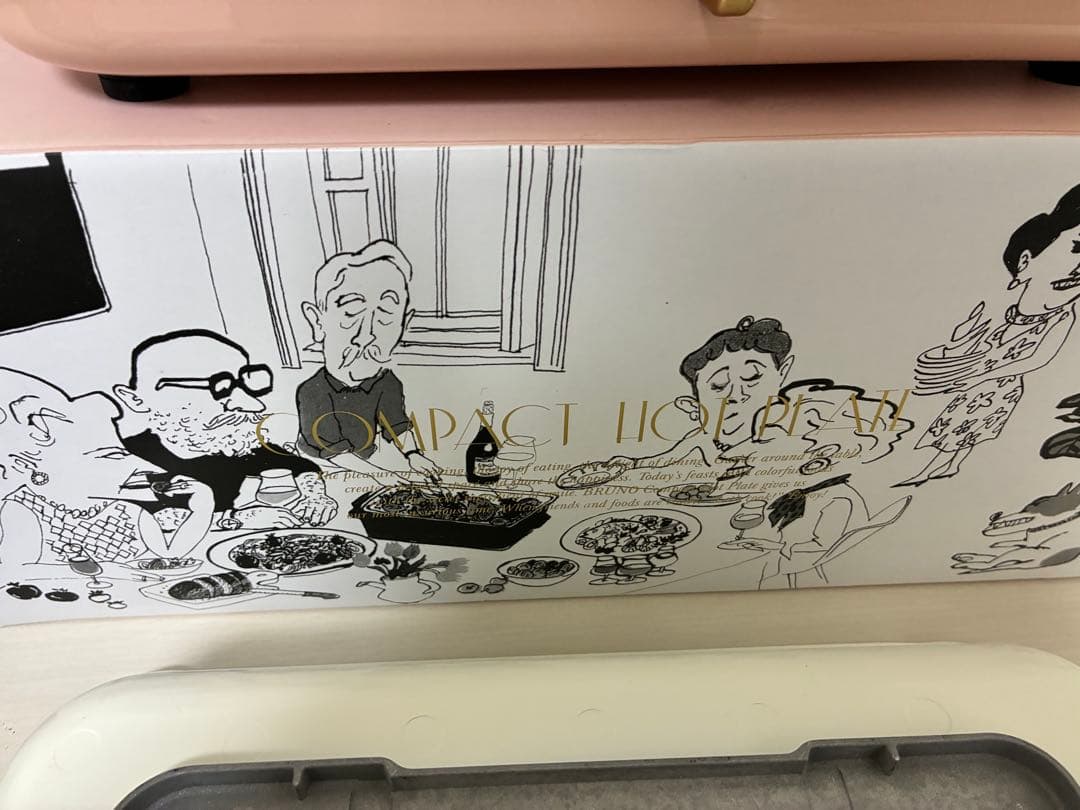 Bruno コンパクトホットプレート ピンク used