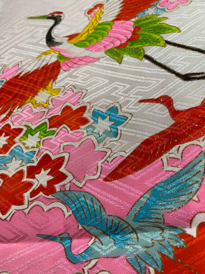 No.169アンティーク子供着物正絹七五三着丈95.5センチ裄丈38.5センチ