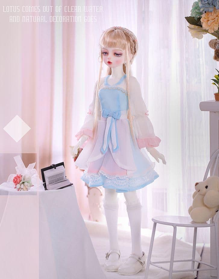 B292 bjd 1/4 ドール本体 Ami　球体関節人形 ハンドメイド