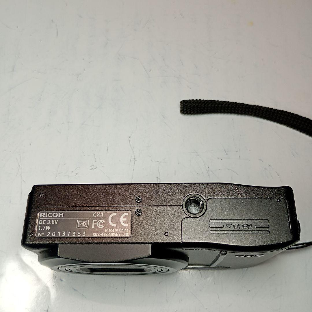 よ*1様 RICOH デジカメ　CX4 (ブラック)　動作品