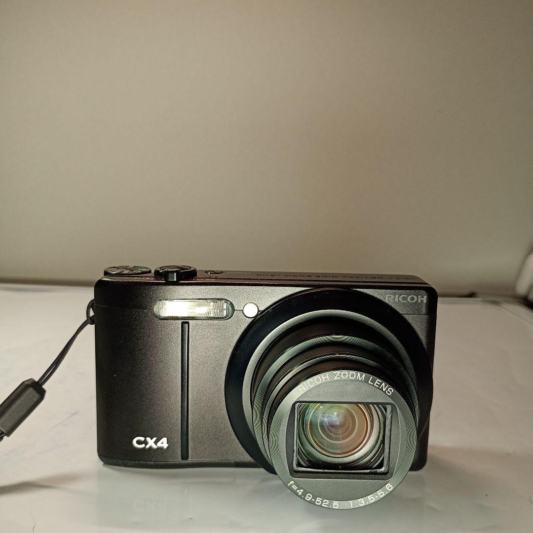 よ*1様 RICOH デジカメ　CX4 (ブラック)　動作品