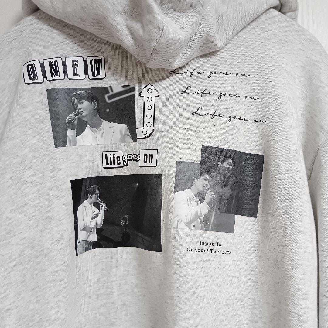 SHINee ONEW オンユ ジップアップパーカー L