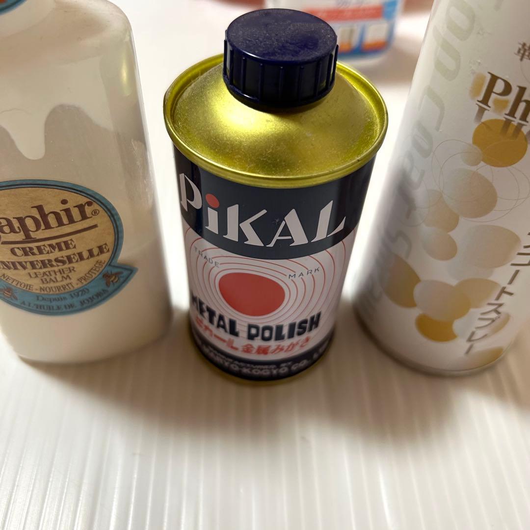 まとめ売り レザー 革製品リペアセット サフィール ピカール トップコート22点