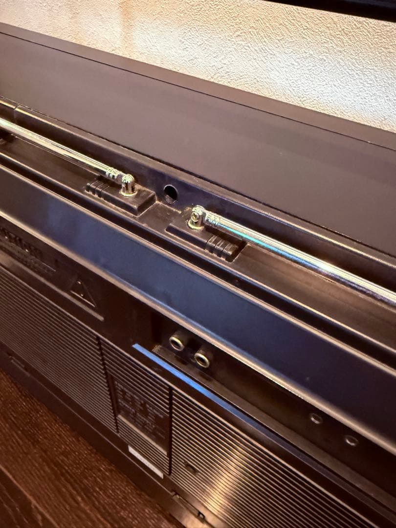 美品 LASONIC TRC-975 ラジカセ ダブルカセット 動作確認済