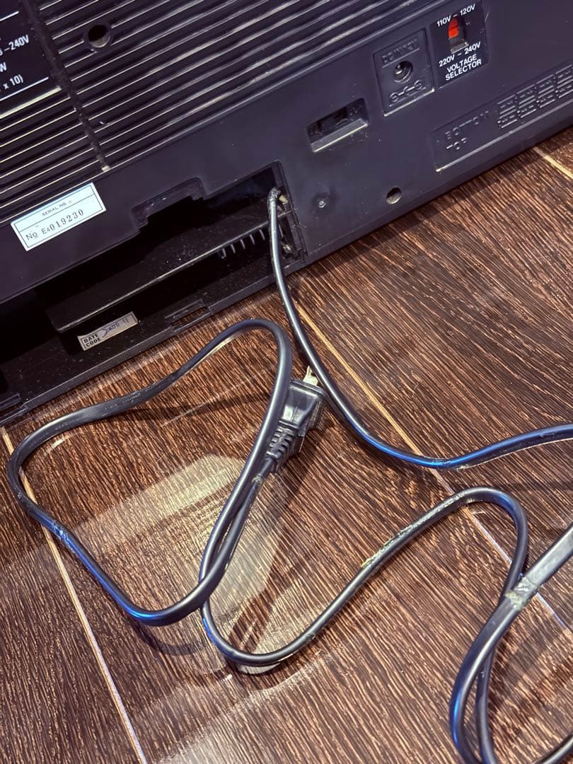 美品 LASONIC TRC-975 ラジカセ ダブルカセット 動作確認済