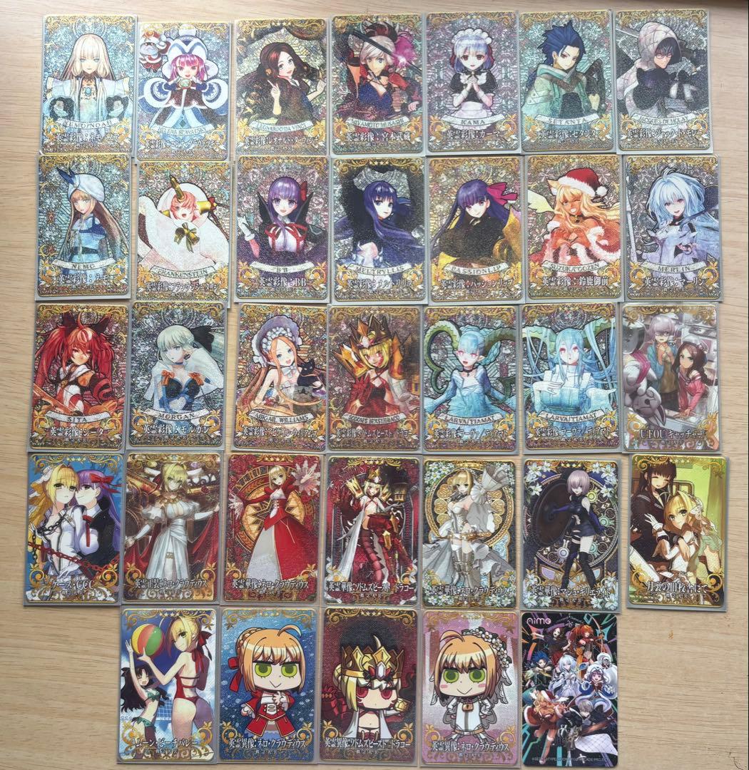 ち*ね様 FGOAC引退記念 聖杯/礼装カードコレクション用※傷アリ