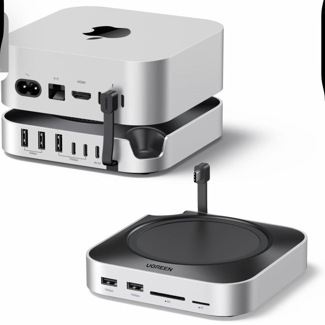 UGREEN Mac mini M4用 ドッキングステーション