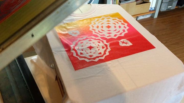 15M アートボード　シルクスクリーン　『パームツリー』FP31200