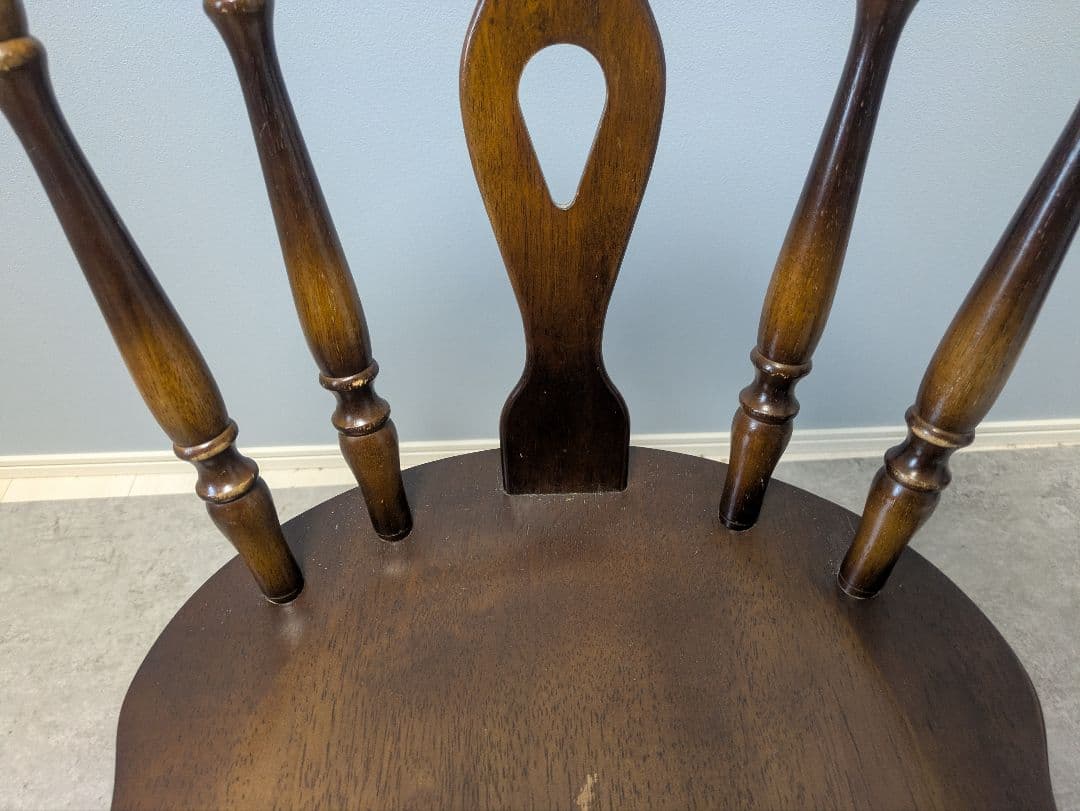 飛騨産業 キツツキマーク ウィンザーチェア 椅子 2脚セット