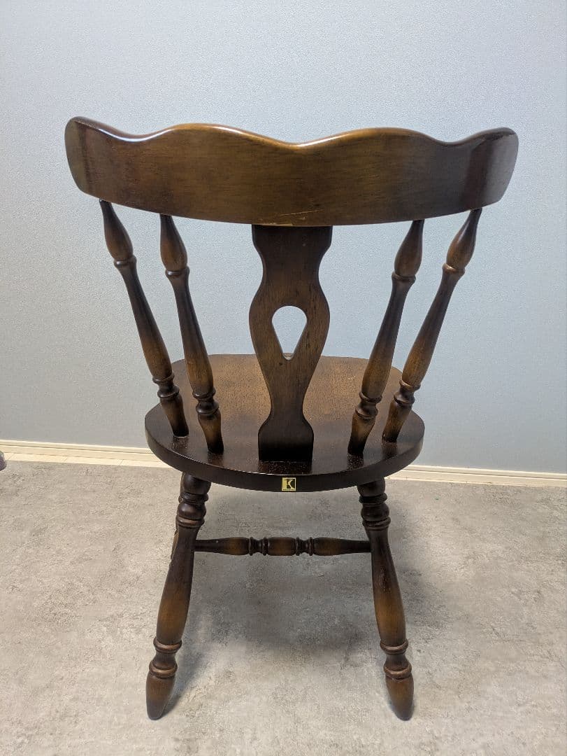 飛騨産業 キツツキマーク ウィンザーチェア 椅子 2脚セット