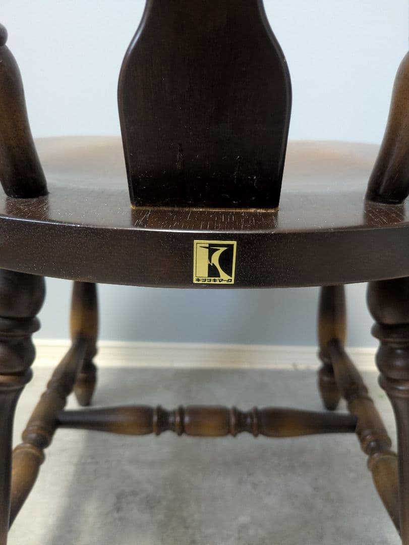 飛騨産業 キツツキマーク ウィンザーチェア 椅子 2脚セット