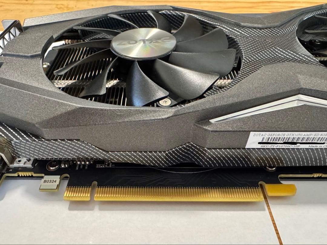 ［中古］ZOTAC GeForce GTX 1070 AMP
