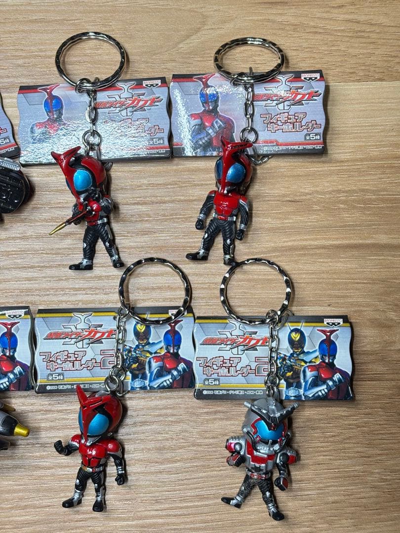 仮面ライダーカブト　フィギュアキーホルダー 6種　フルコンプ