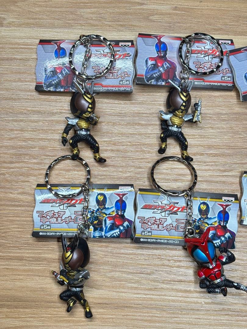 仮面ライダーカブト　フィギュアキーホルダー 6種　フルコンプ