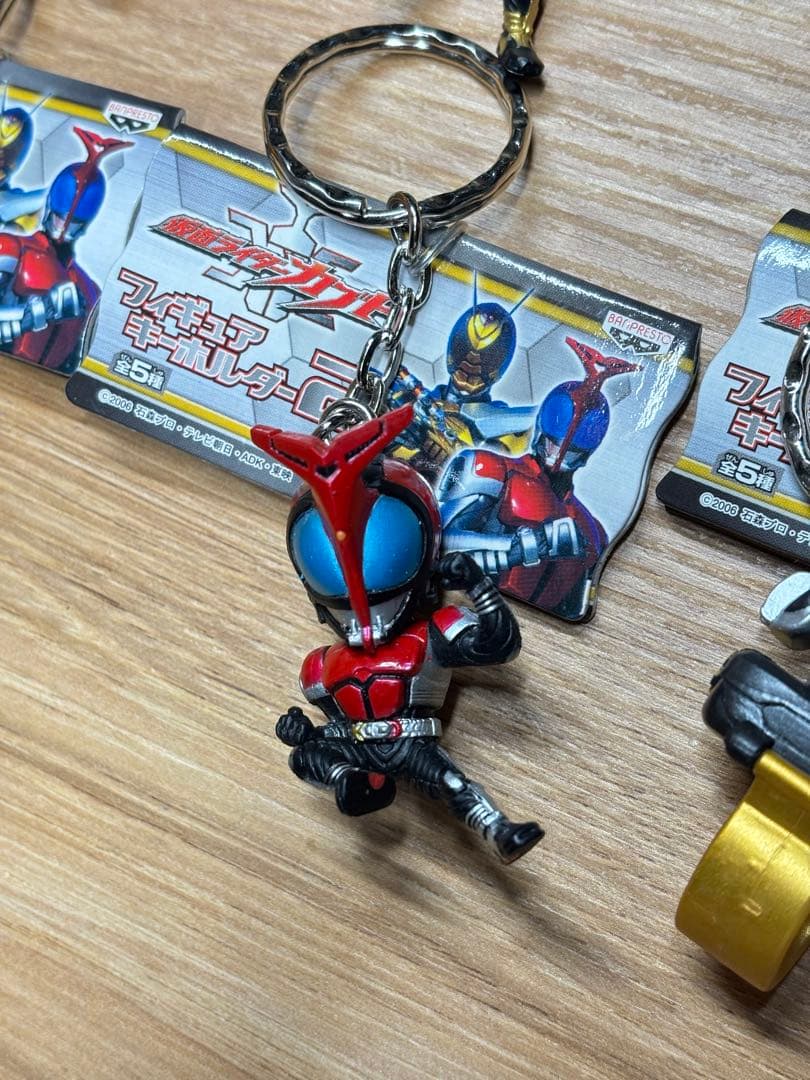 仮面ライダーカブト　フィギュアキーホルダー 6種　フルコンプ
