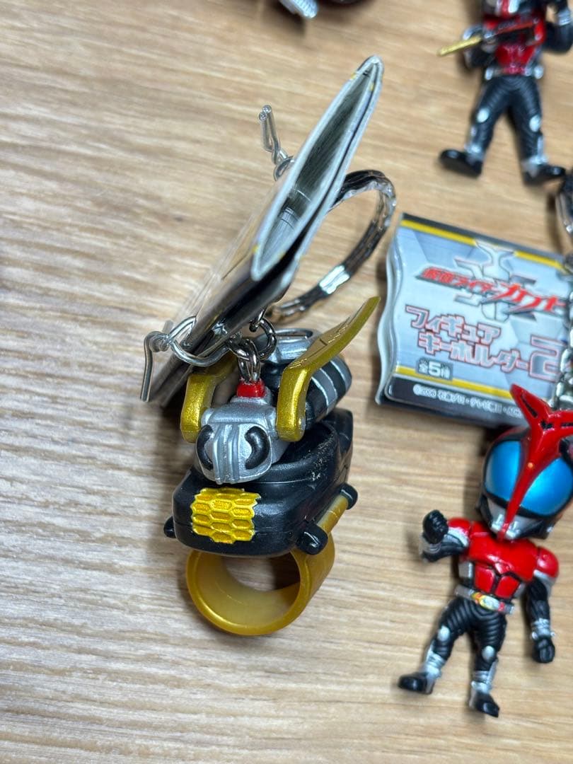 仮面ライダーカブト　フィギュアキーホルダー 6種　フルコンプ