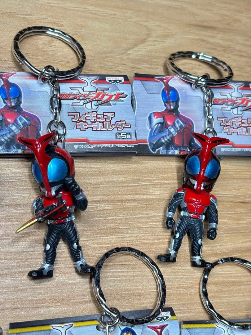 仮面ライダーカブト　フィギュアキーホルダー 6種　フルコンプ