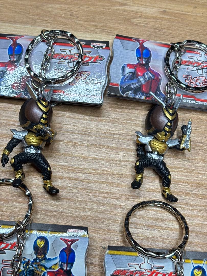 仮面ライダーカブト　フィギュアキーホルダー 6種　フルコンプ