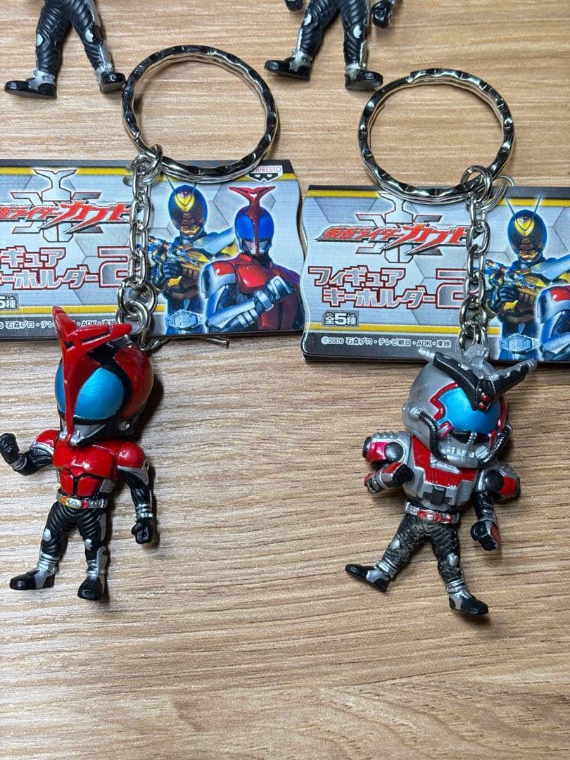 仮面ライダーカブト　フィギュアキーホルダー 6種　フルコンプ