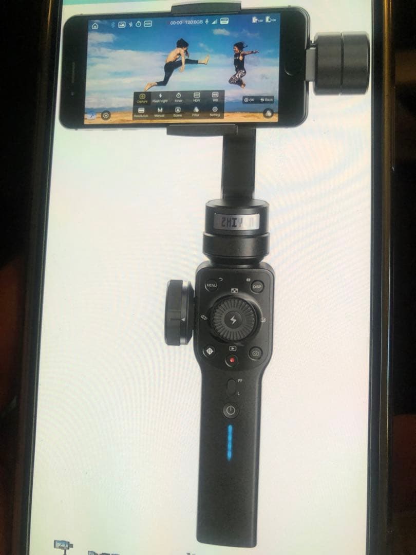 3軸スマートフォンスタビライサー