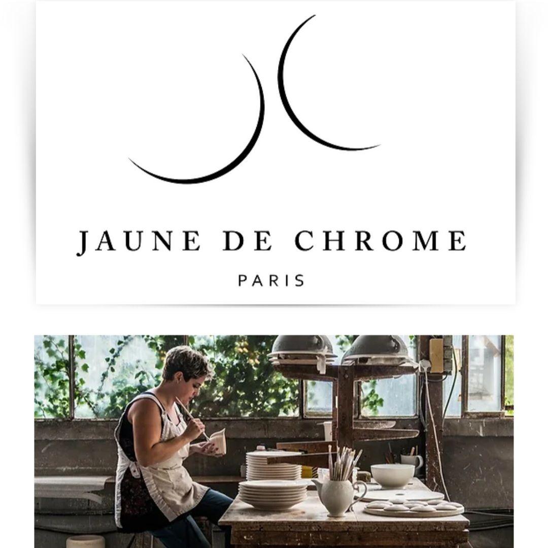 Jaune de Chrome ジョーヌドクローム　リモージュ　フランス　白