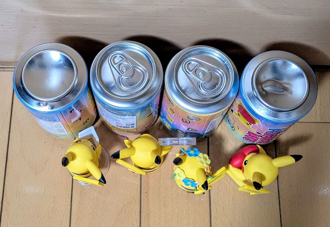 【公式海外限定】POKEMON DAYS 缶入りピカチュウ フィギュア　ポケモン