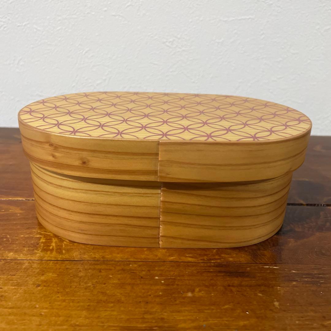 【新品・未使用】越前漆器 雅乃 七宝 日本の弁当箱 小判 吉祥紋 縁起物 日本製