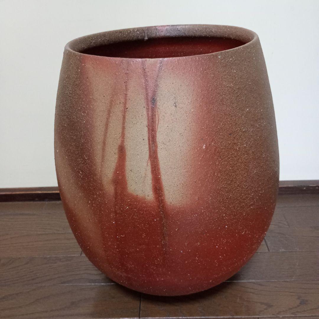 備前焼　花器　脇本博之