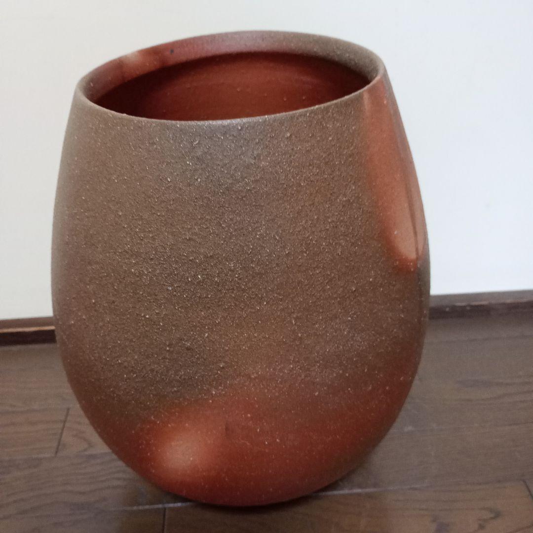 備前焼　花器　脇本博之